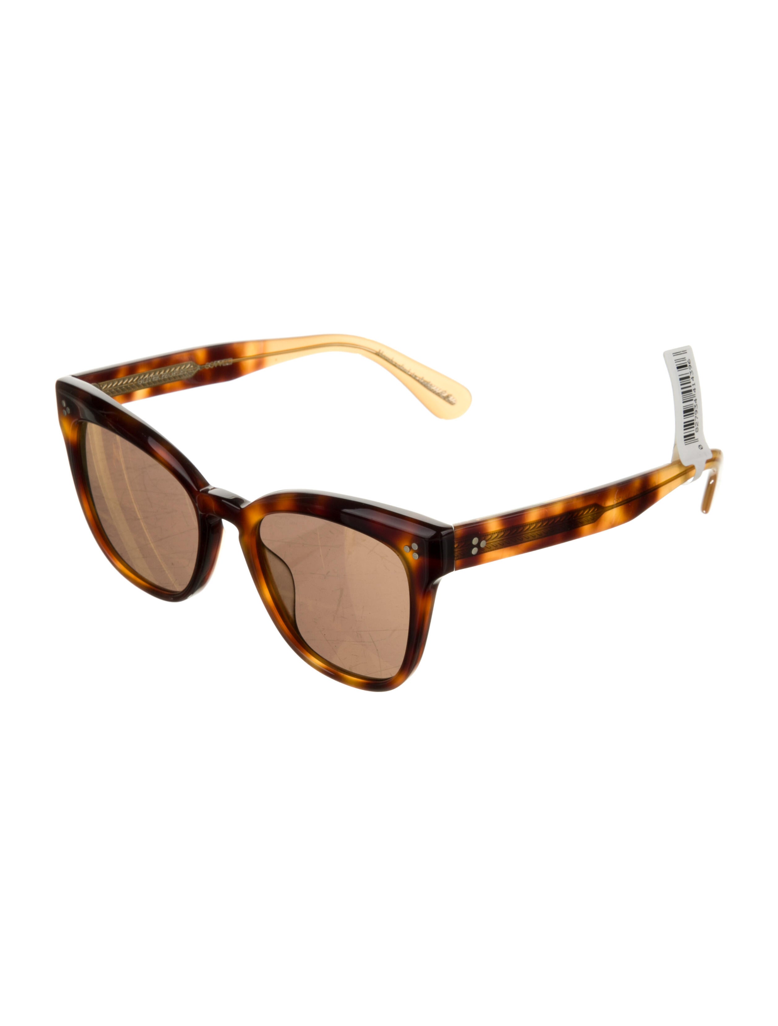 Oliver Peoples Cat-Eye Tinted Sunglasses