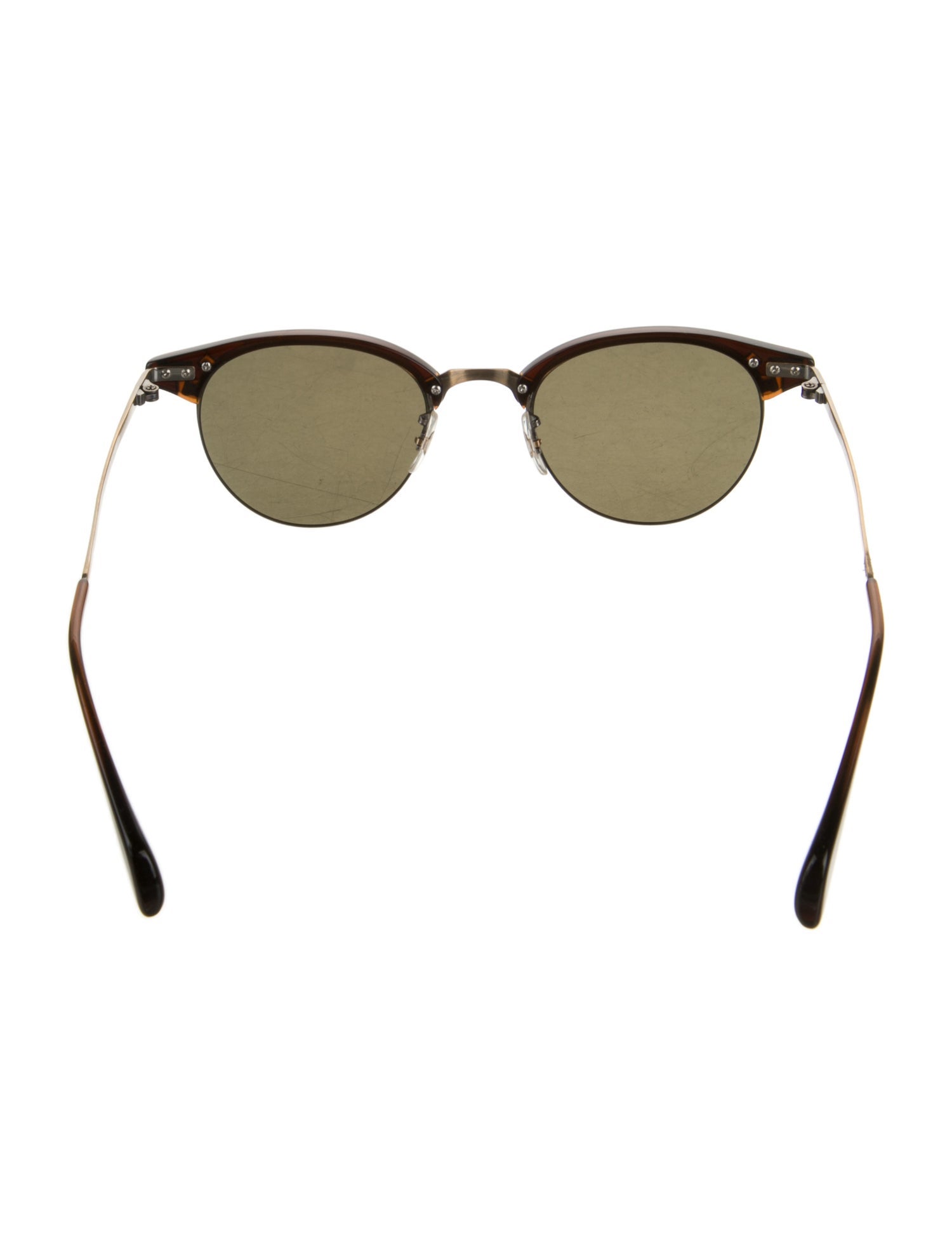 Oliver Peoples Square Tinted Sunglasses