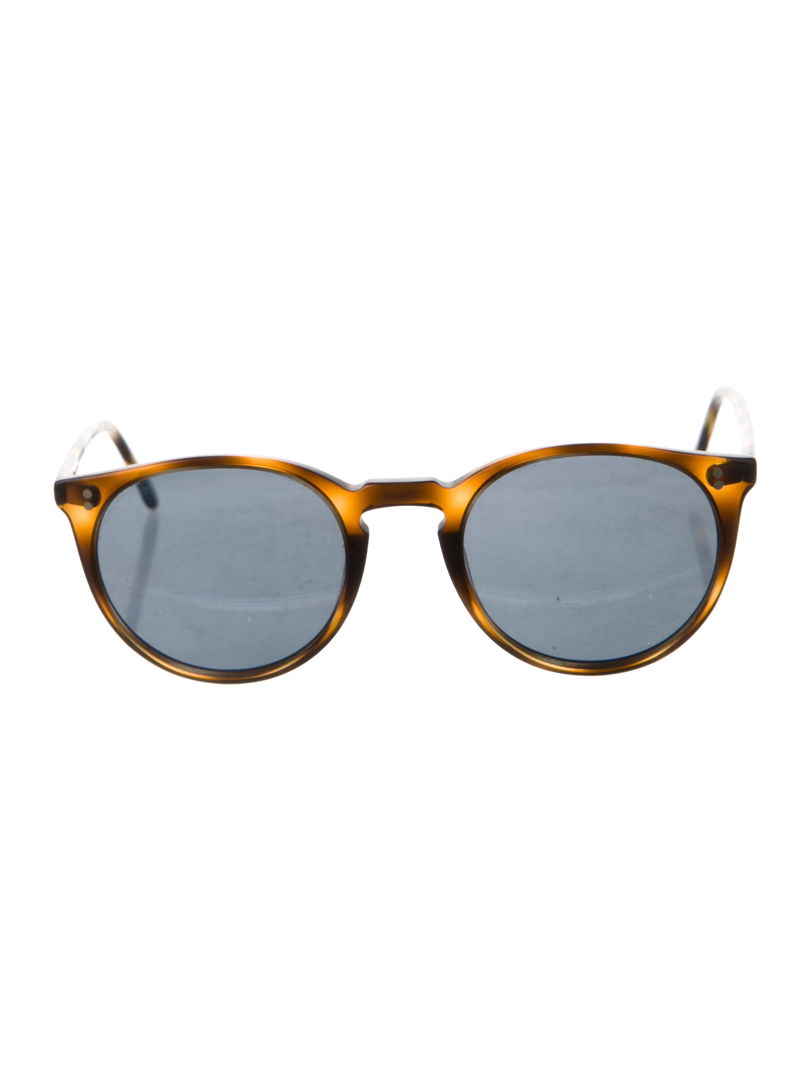 Oliver Peoples Round Tinted Sunglasses