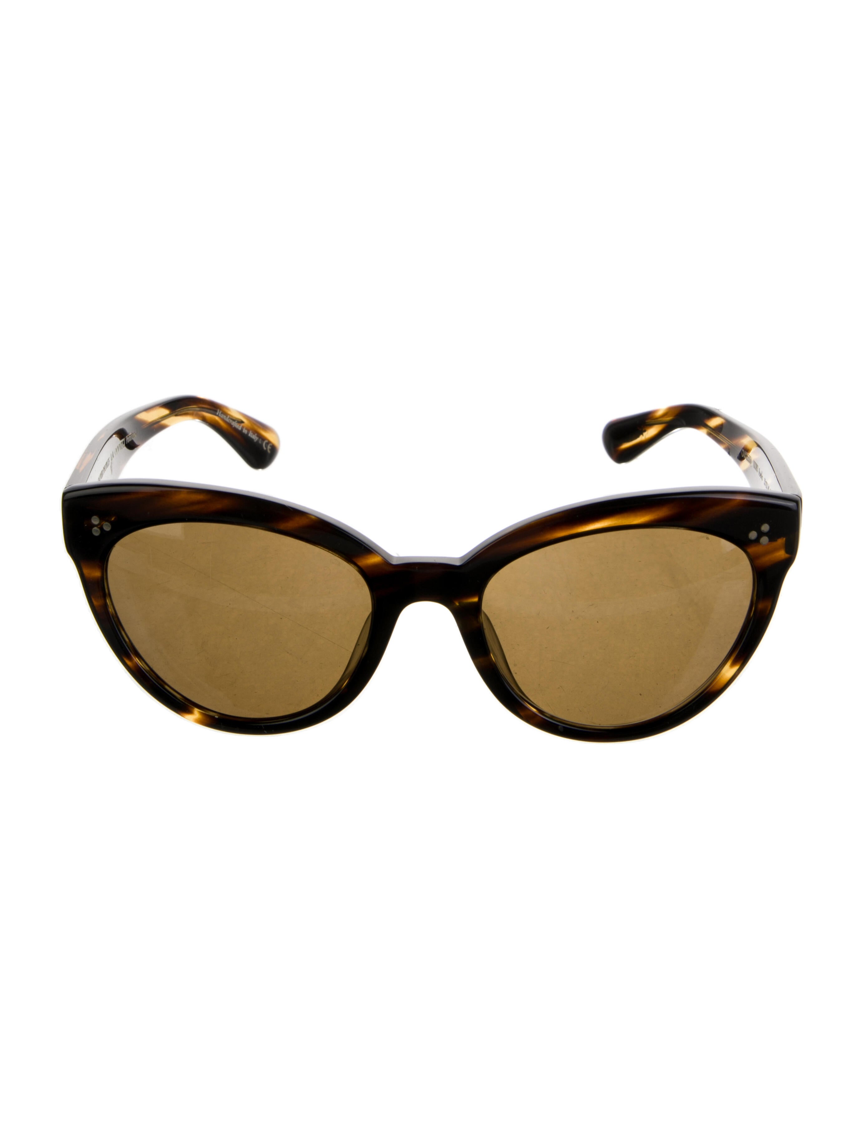 Oliver Peoples Cat-Eye Tinted Sunglasses