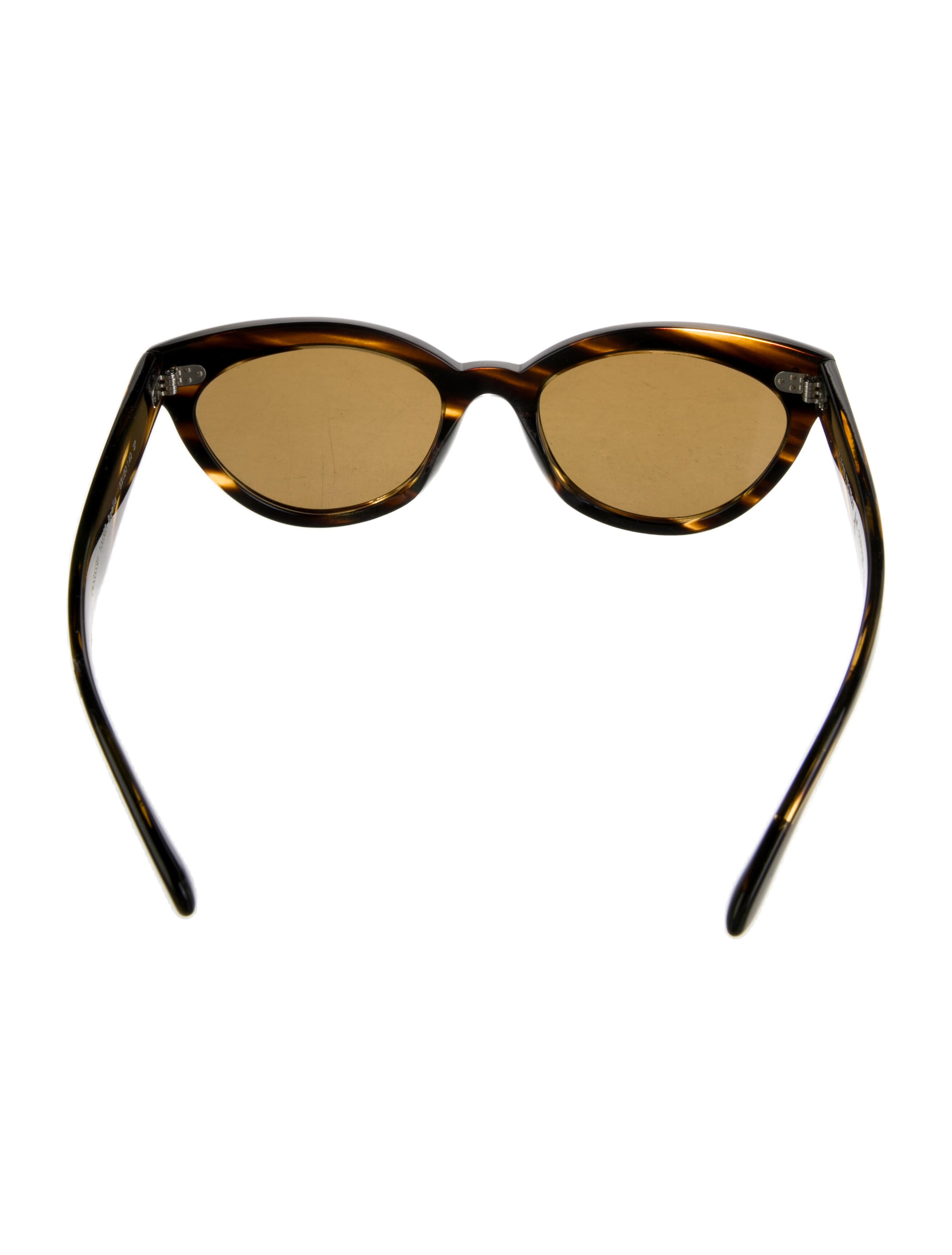 Oliver Peoples Cat-Eye Tinted Sunglasses