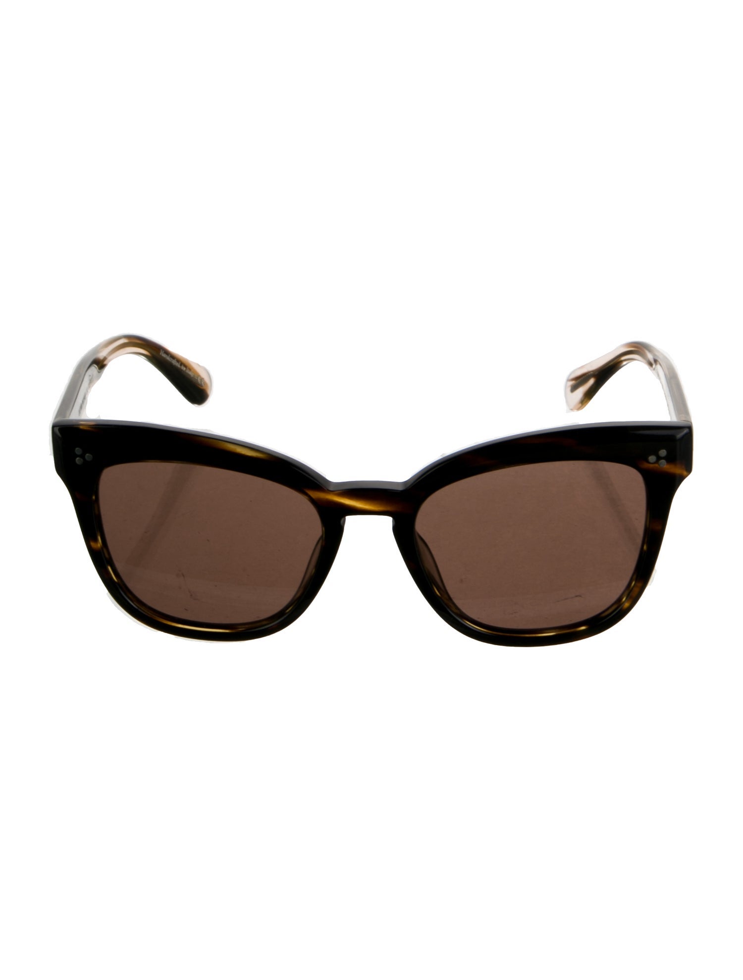 Oliver Peoples Wayfarer Tinted Sunglasses
