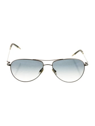 Oliver Peoples Aviator Gradient Sunglasses