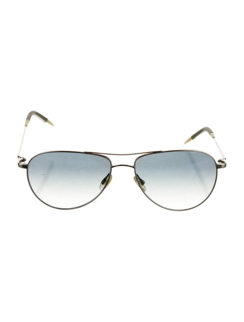 Oliver Peoples Aviator Gradient Sunglasses