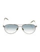 Oliver Peoples Aviator Gradient Sunglasses