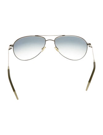 Oliver Peoples Aviator Gradient Sunglasses