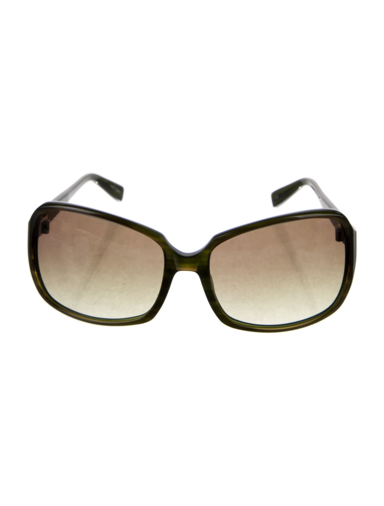 Oliver Peoples Square Gradient Sunglasses