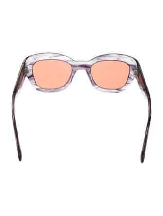 Oliver Peoples Wayfarer Tinted Sunglasses