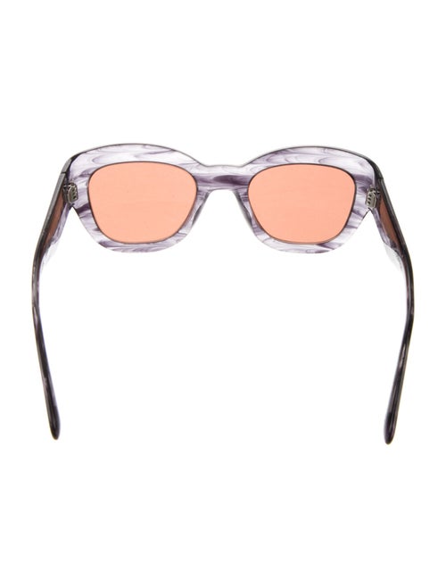 Oliver Peoples Wayfarer Tinted Sunglasses