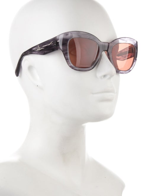 Oliver Peoples Wayfarer Tinted Sunglasses