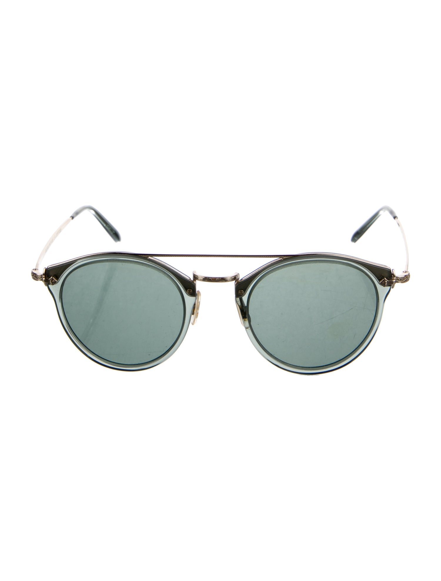 Oliver Peoples Round Tinted Sunglasses