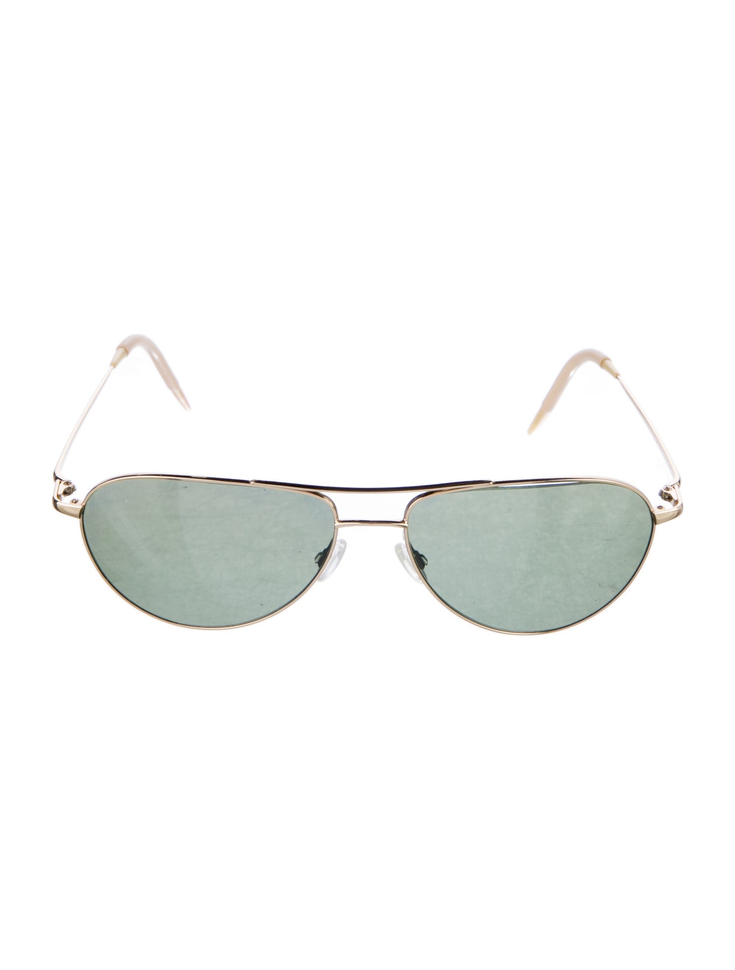 Oliver Peoples Commander Aviator Sunglasses