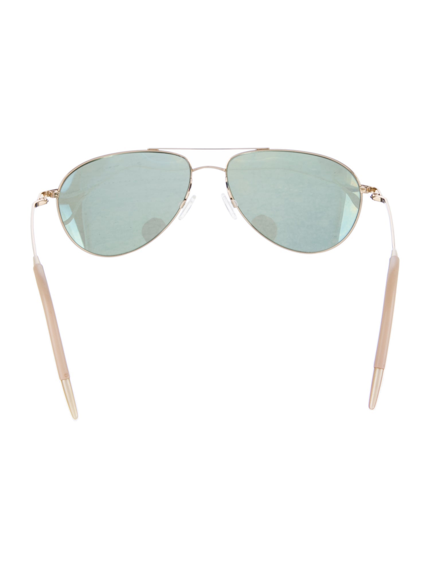 Oliver Peoples Commander Aviator Sunglasses