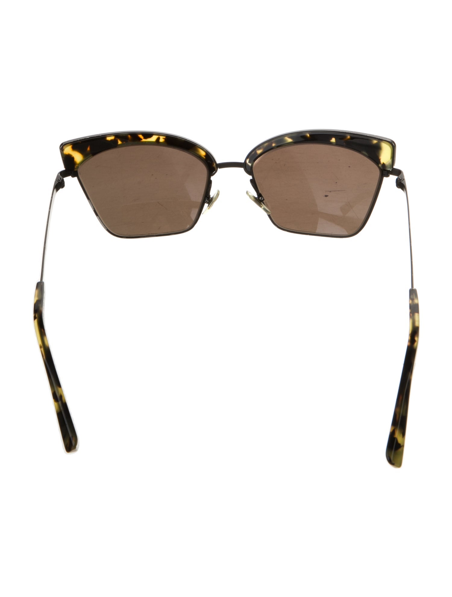 Oliver Peoples Square Tinted Sunglasses