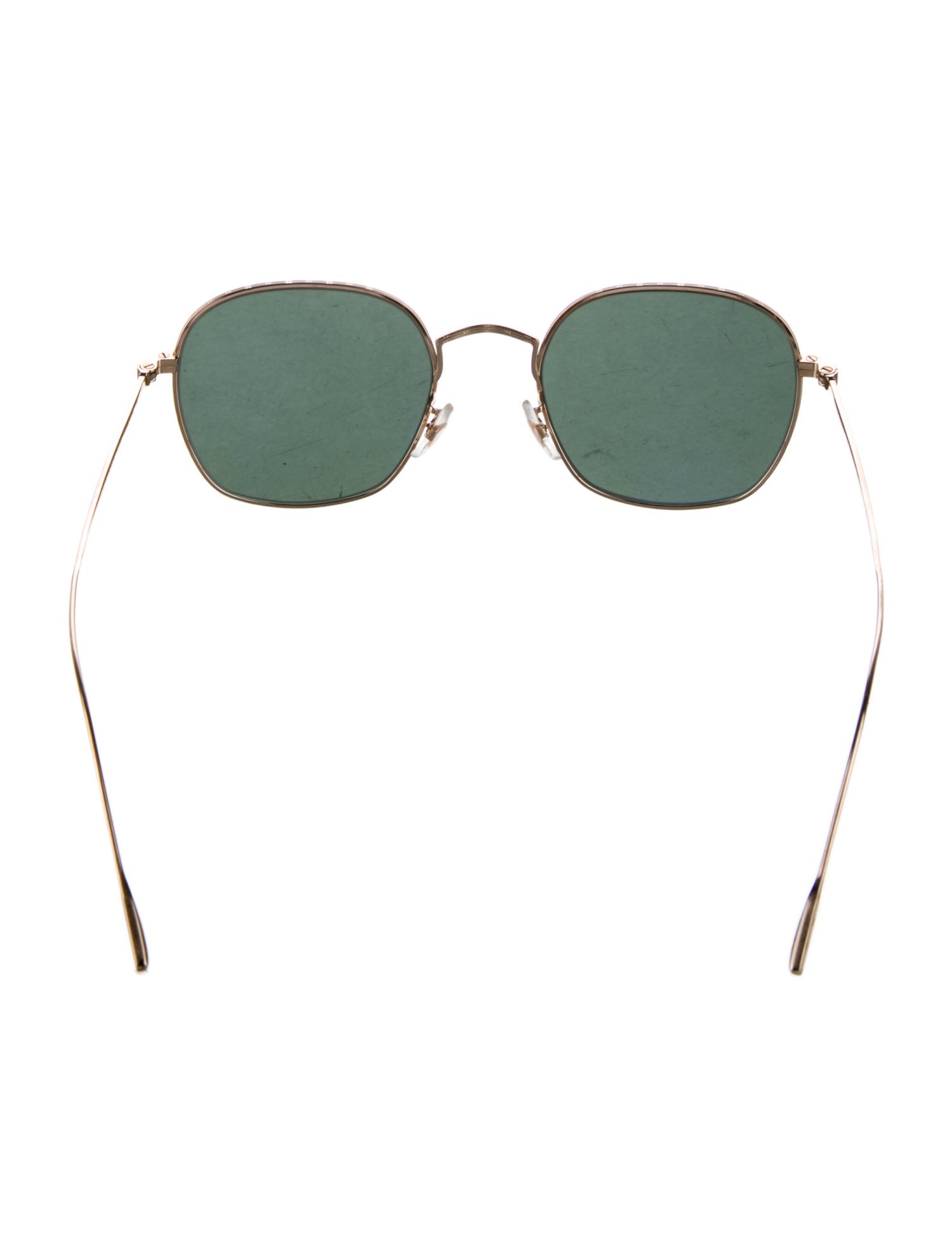Oliver Peoples Square Tinted Sunglasses