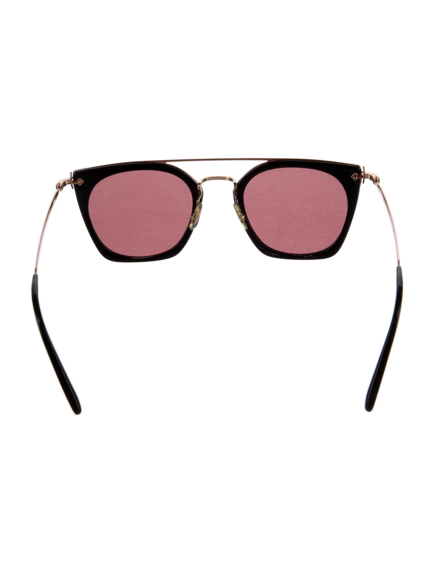 Oliver Peoples Square Tinted Sunglasses