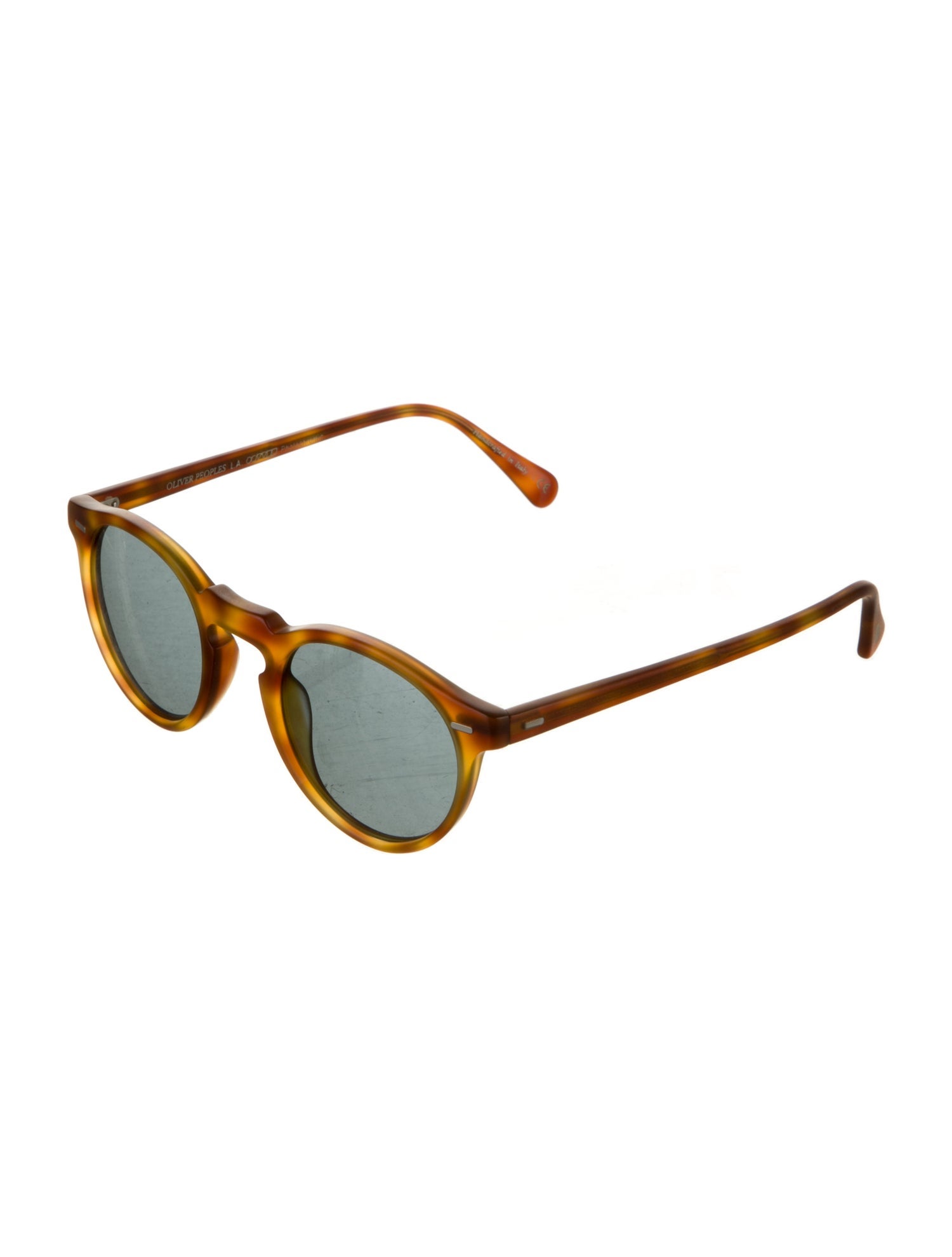 Oliver Peoples Round Tinted Sunglasses
