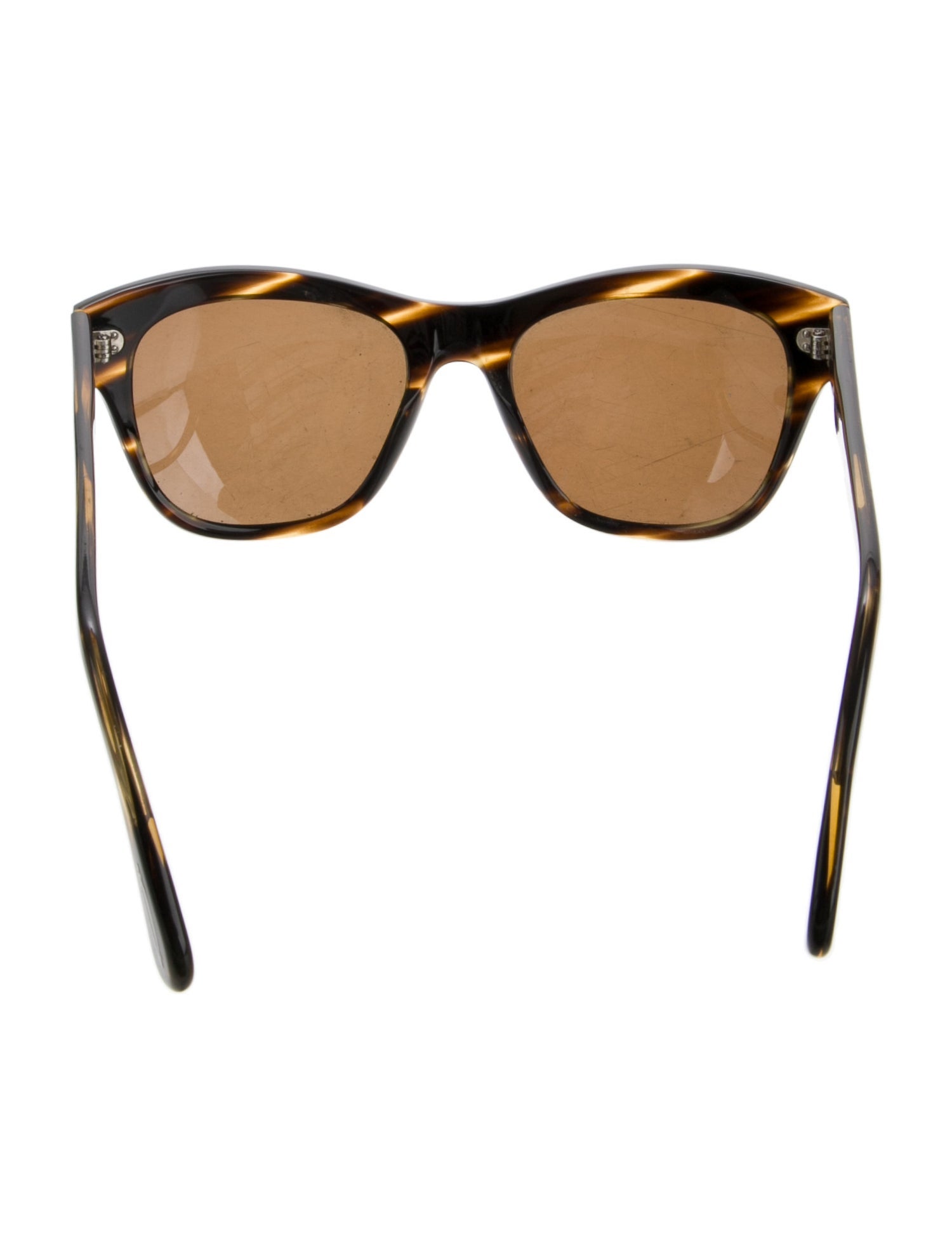 Oliver Peoples Wayfarer Tinted Sunglasses