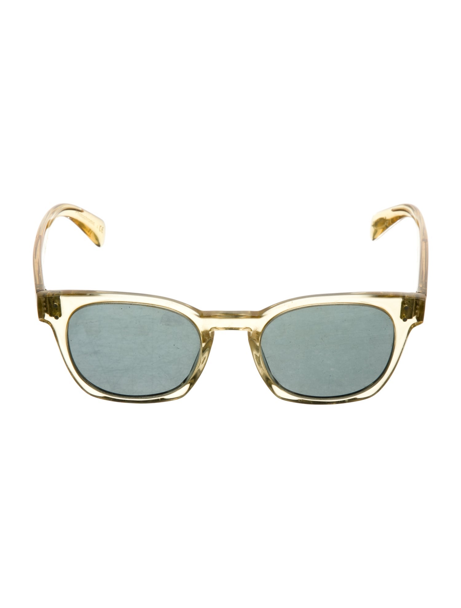 Oliver Peoples Wayfarer Tinted Sunglasses