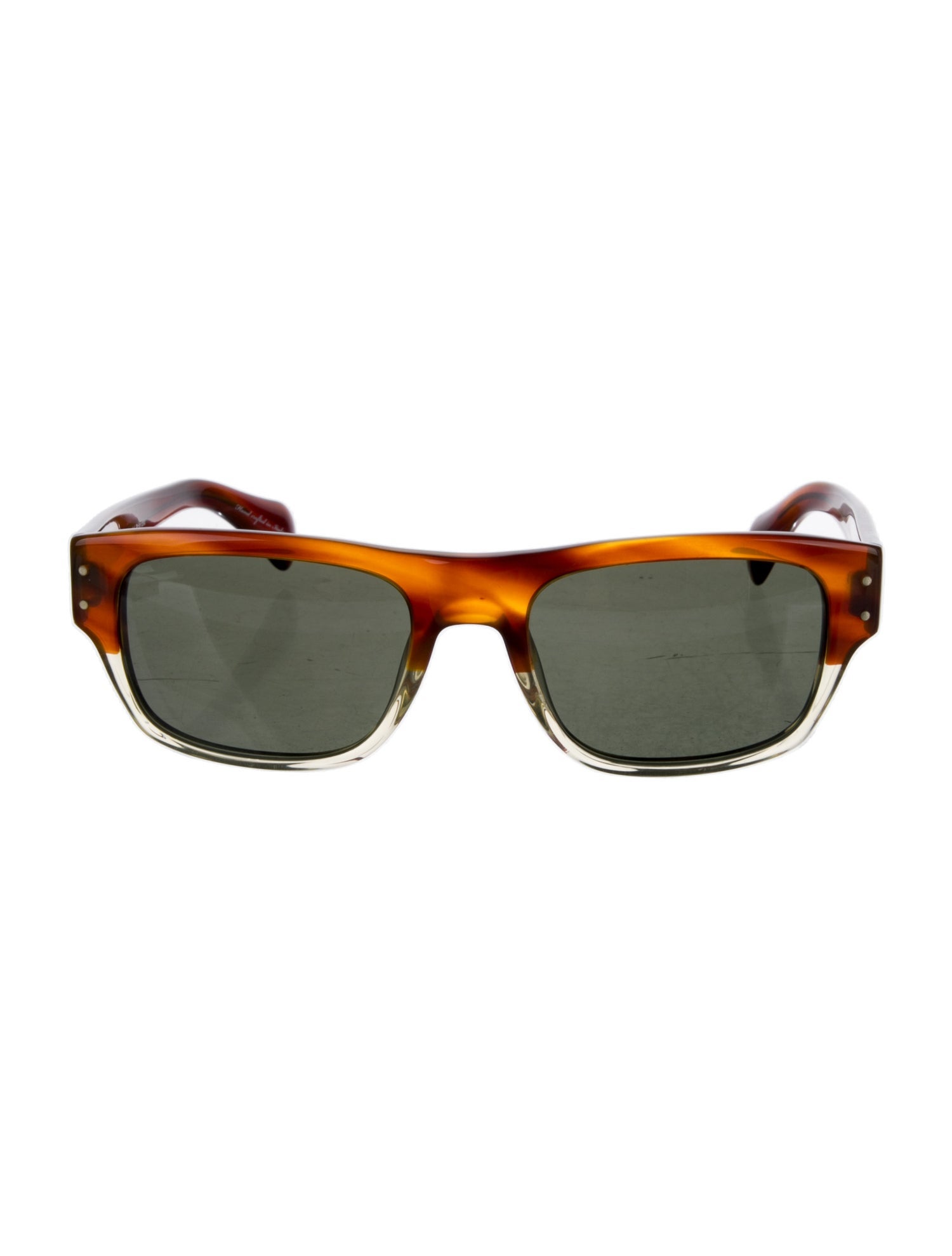 Oliver Peoples Square Tinted Sunglasses