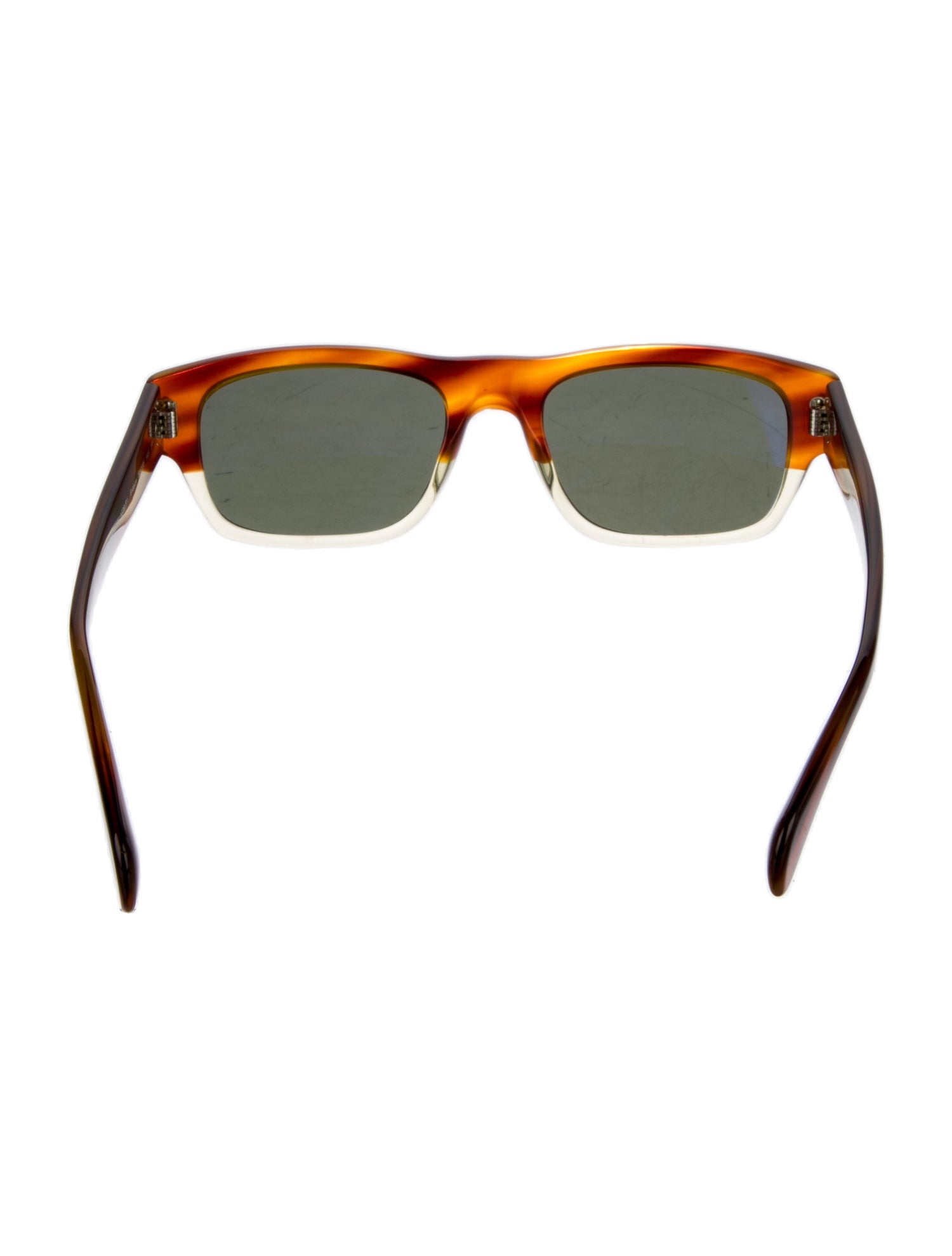 Oliver Peoples Square Tinted Sunglasses