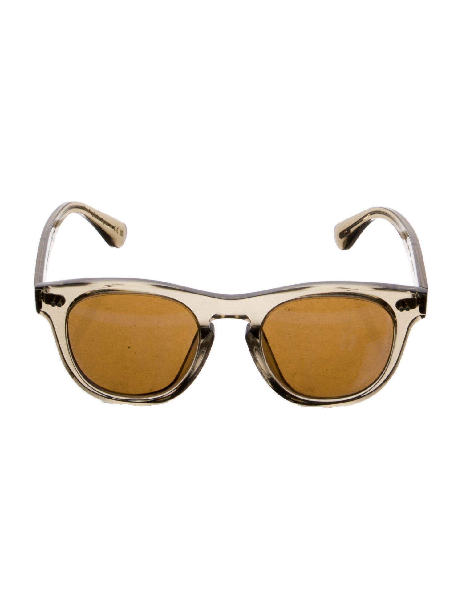 Oliver Peoples Wayfarer Tinted Sunglasses