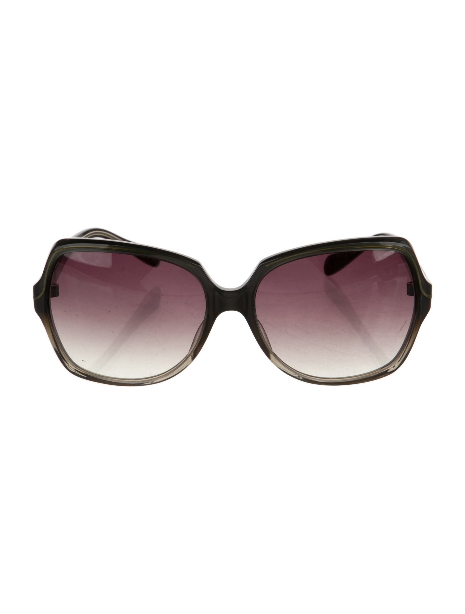 Oliver Peoples Square Gradient Sunglasses