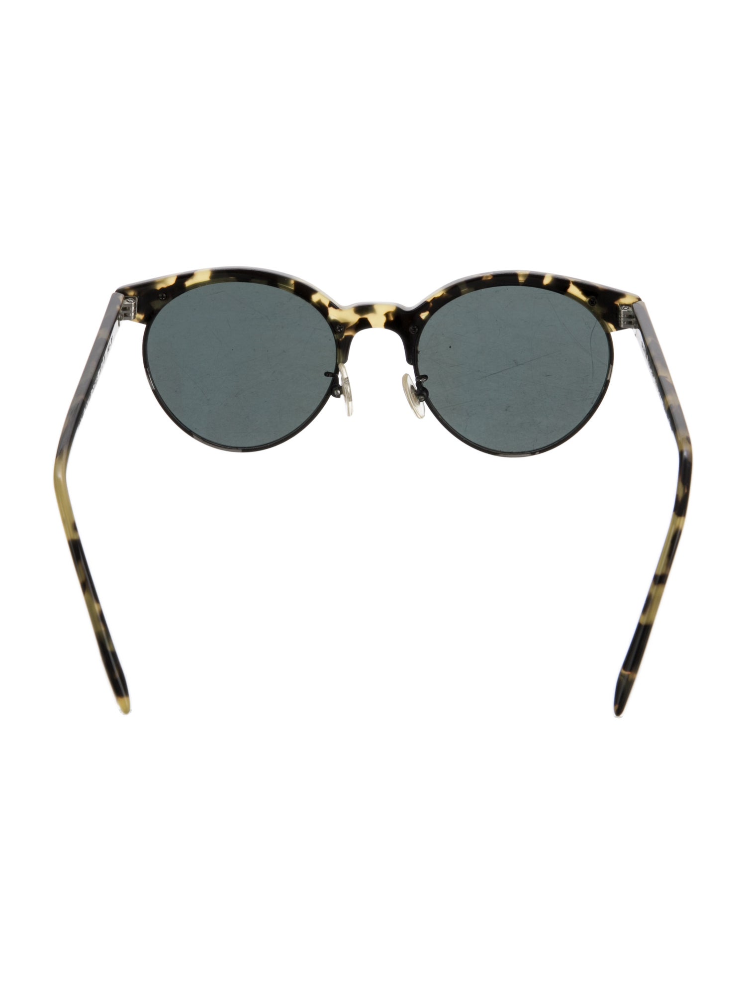 Oliver Peoples Round Tinted Sunglasses