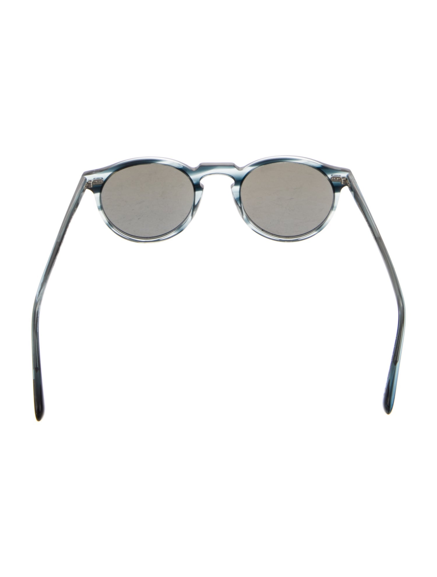Oliver Peoples Round Tinted Sunglasses