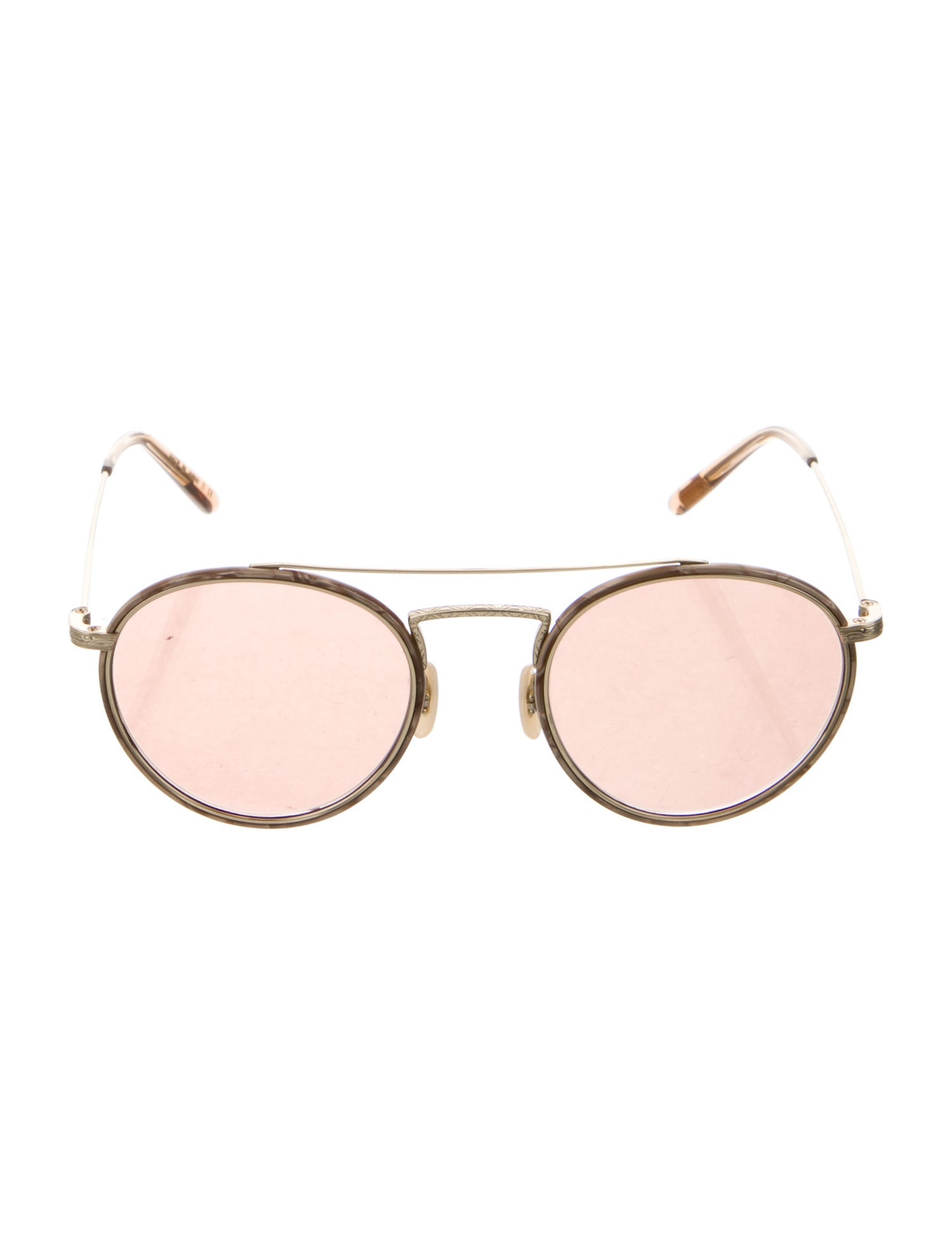 Oliver Peoples Round Tinted Sunglasses