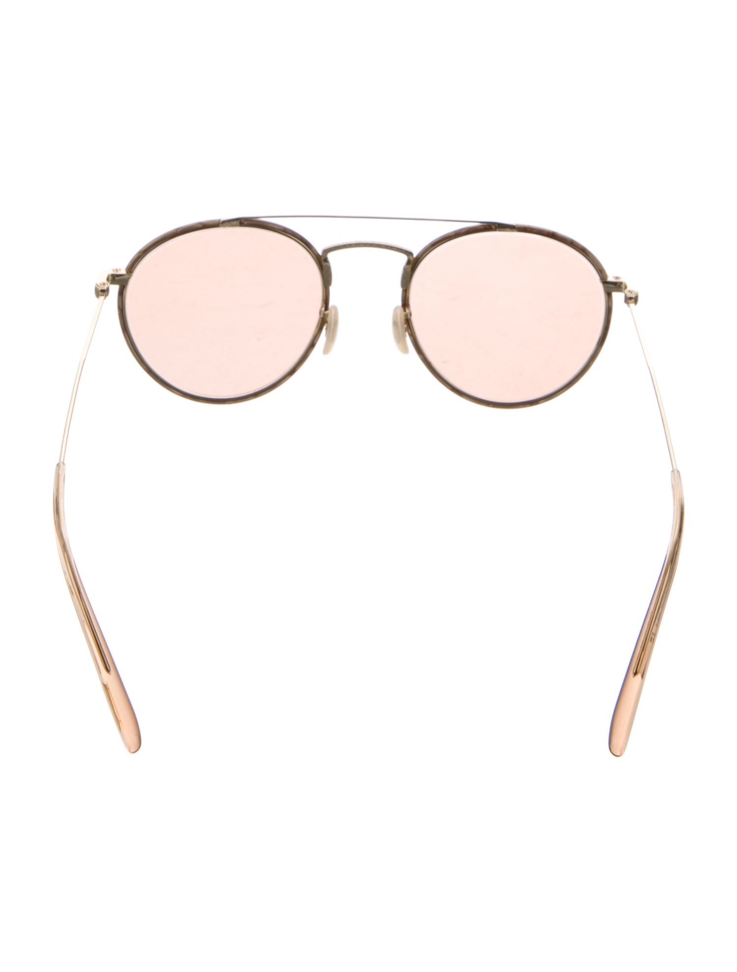 Oliver Peoples Round Tinted Sunglasses