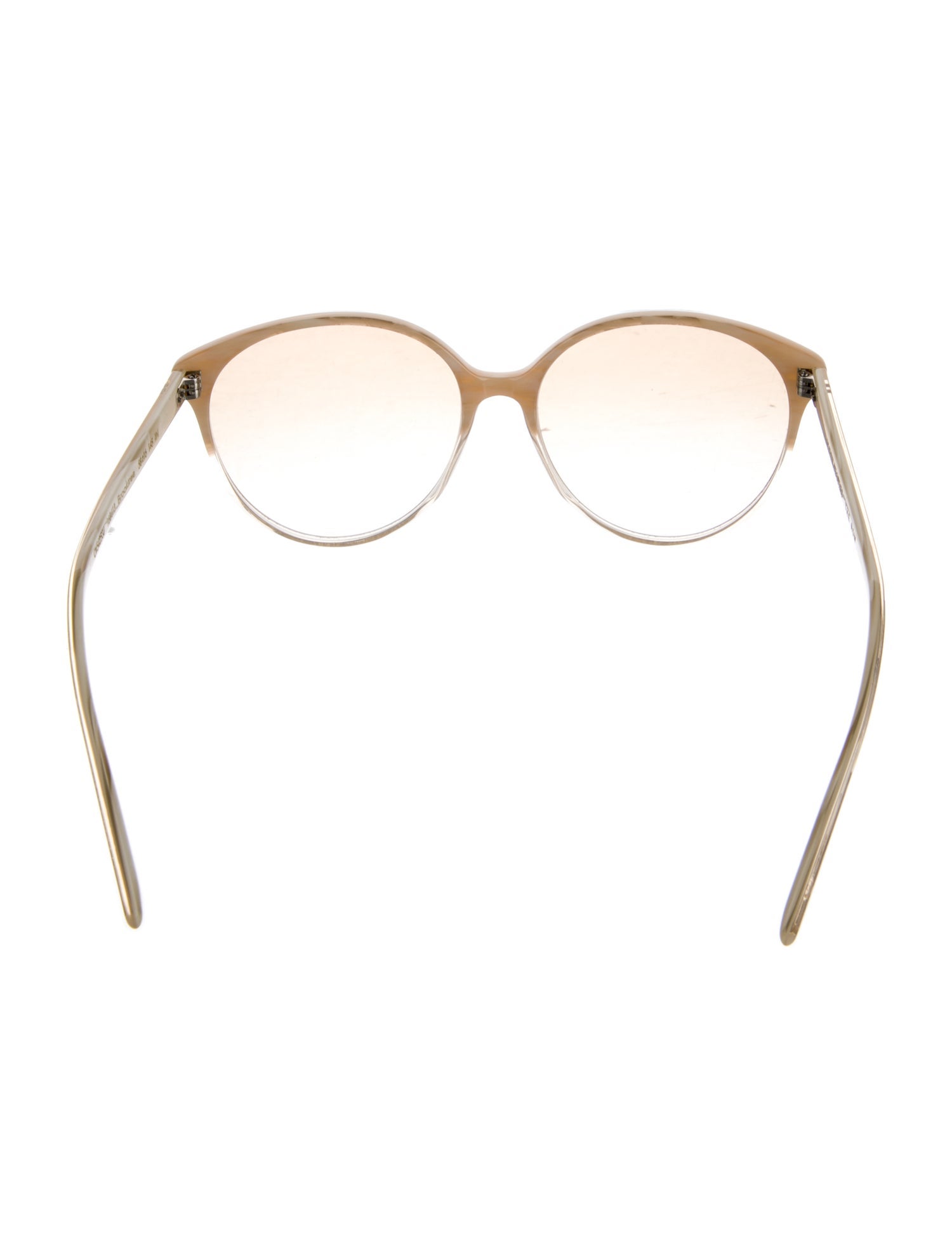 Oliver Peoples Round Gradient Sunglasses