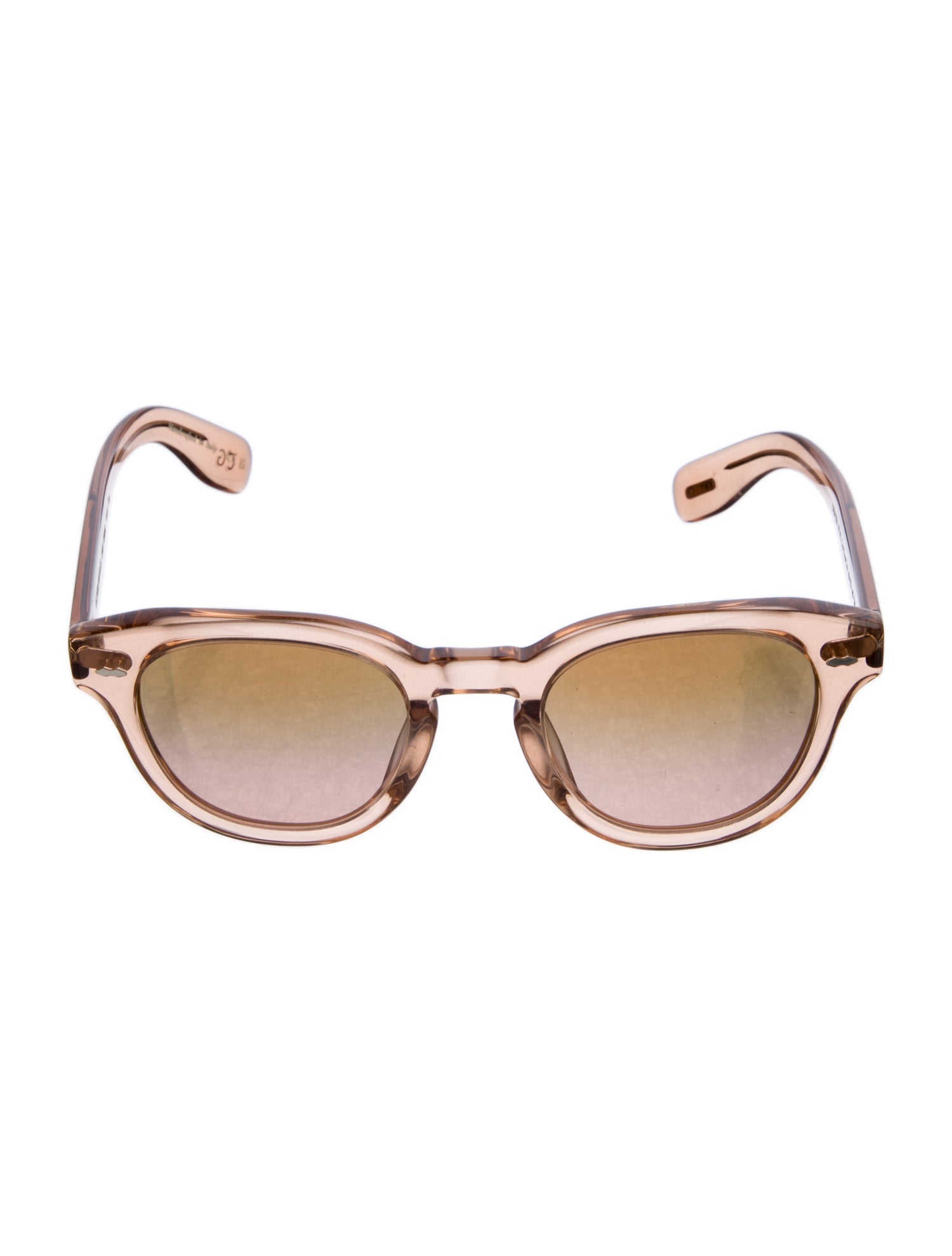 Oliver Peoples Round Gradient Sunglasses
