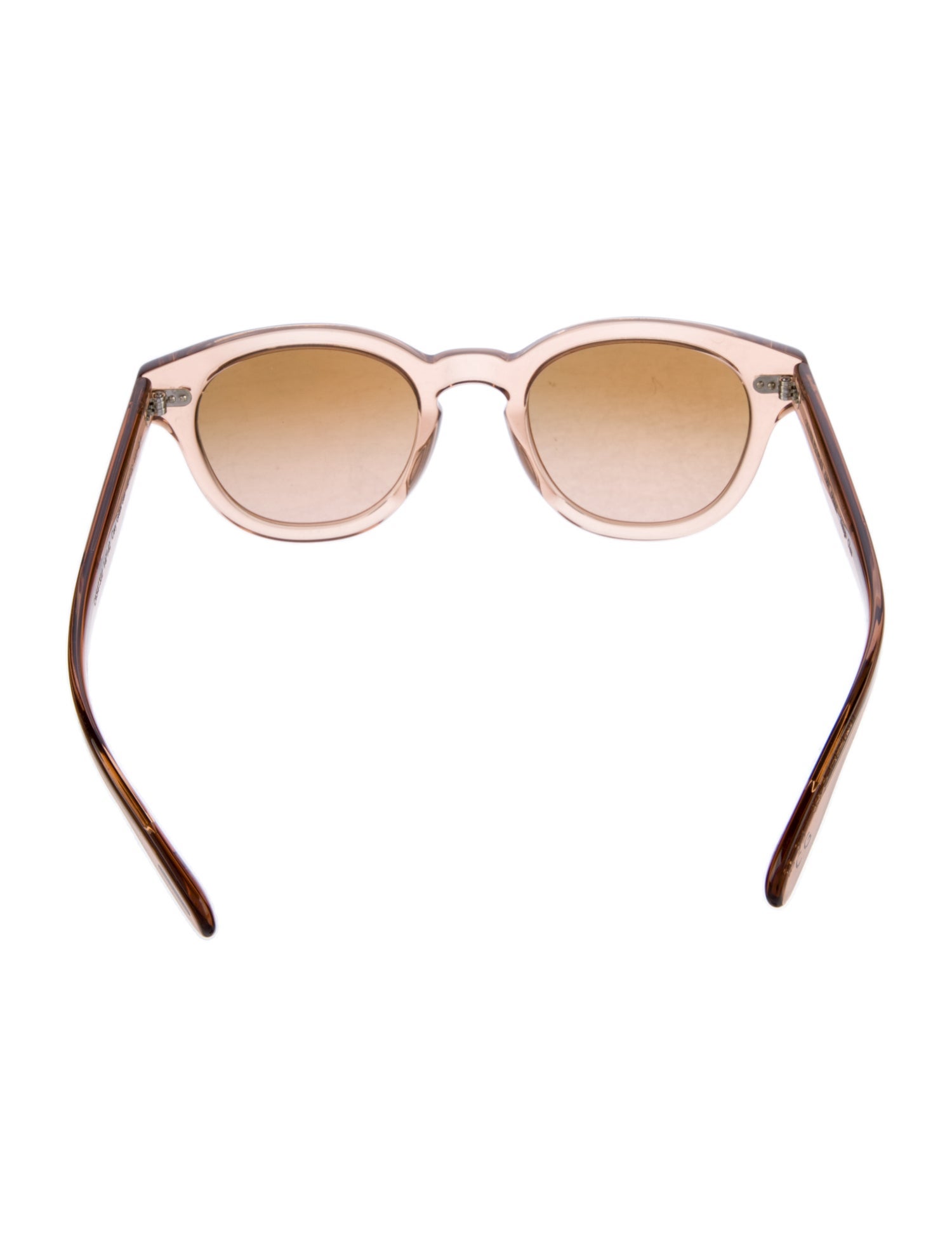 Oliver Peoples Round Gradient Sunglasses