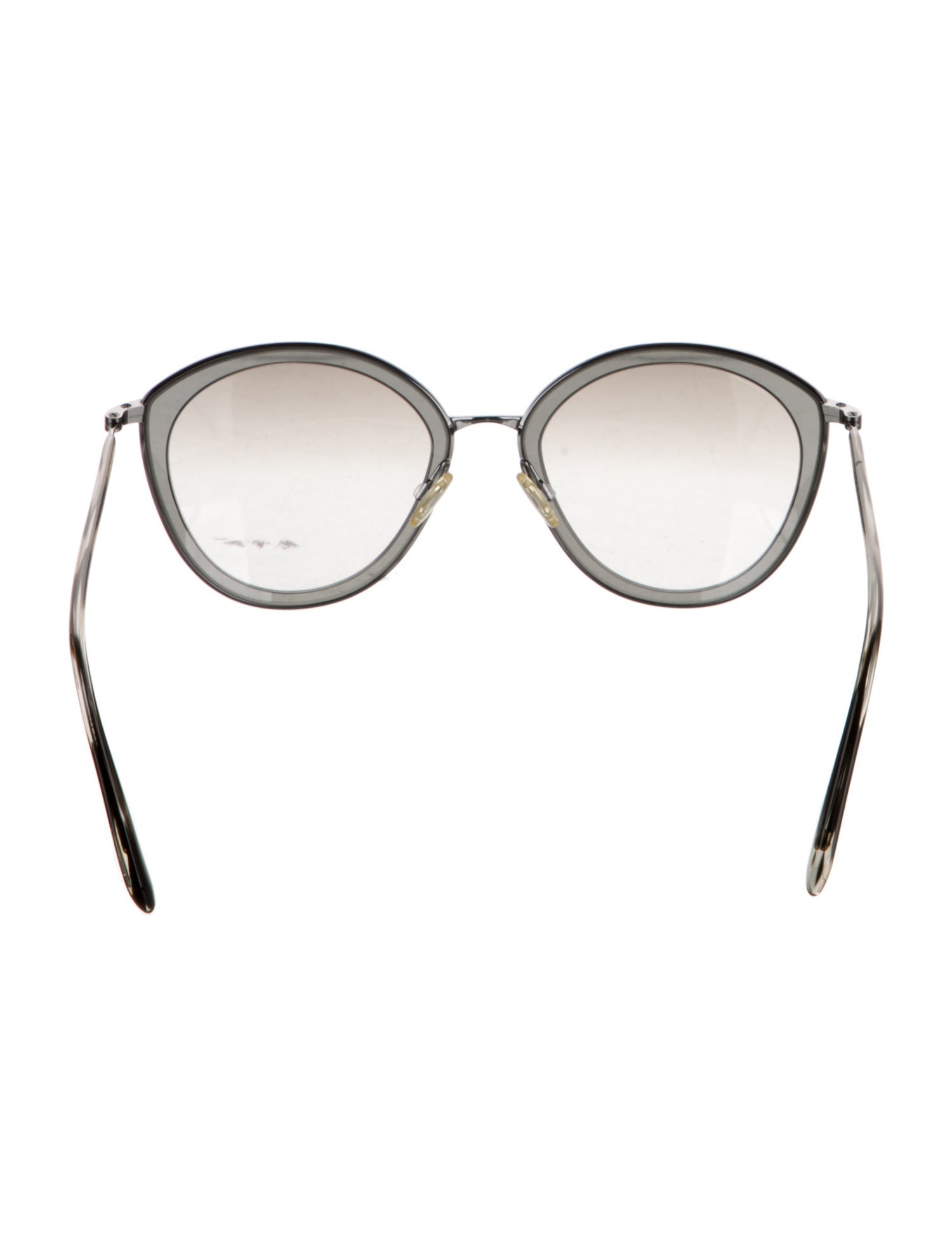 Oliver Peoples Round Mirrored Sunglasses