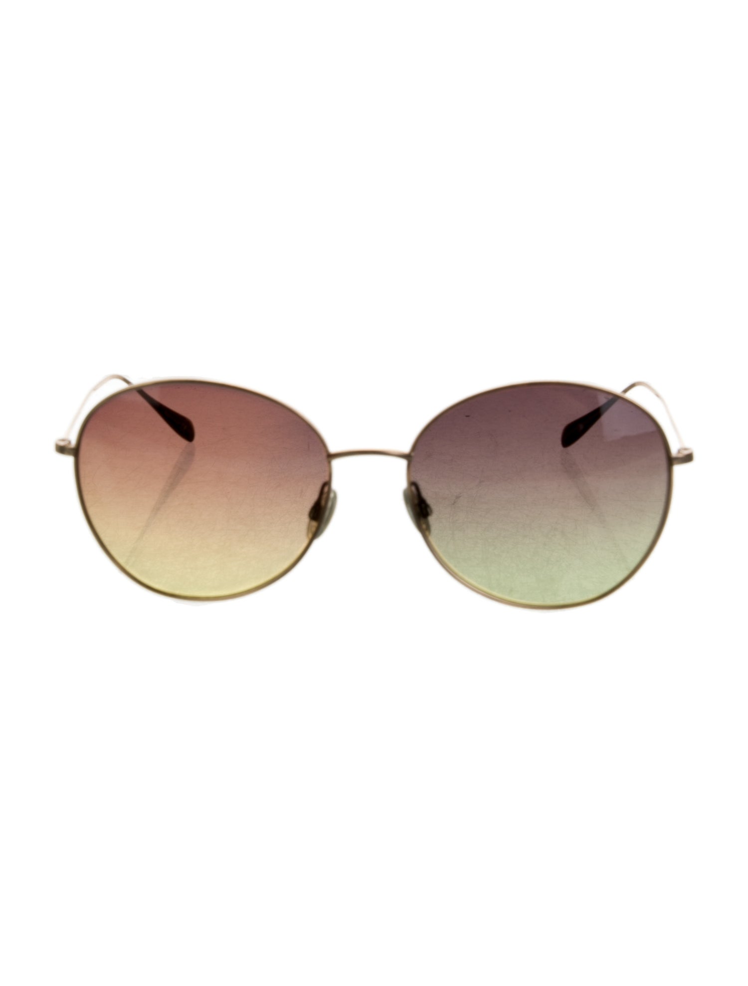 Oliver Peoples Round Tinted Sunglasses