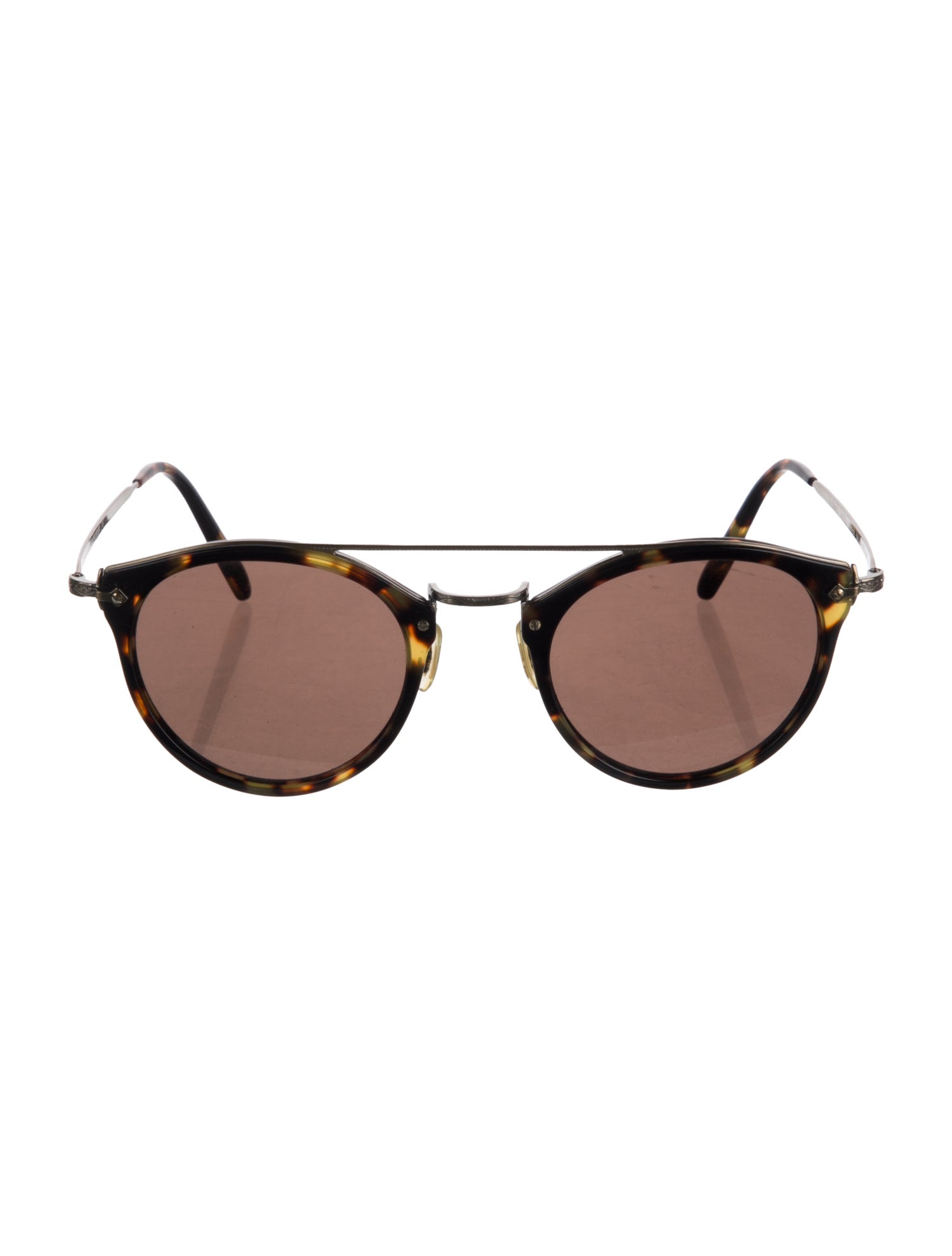 Oliver Peoples Round Tinted Sunglasses