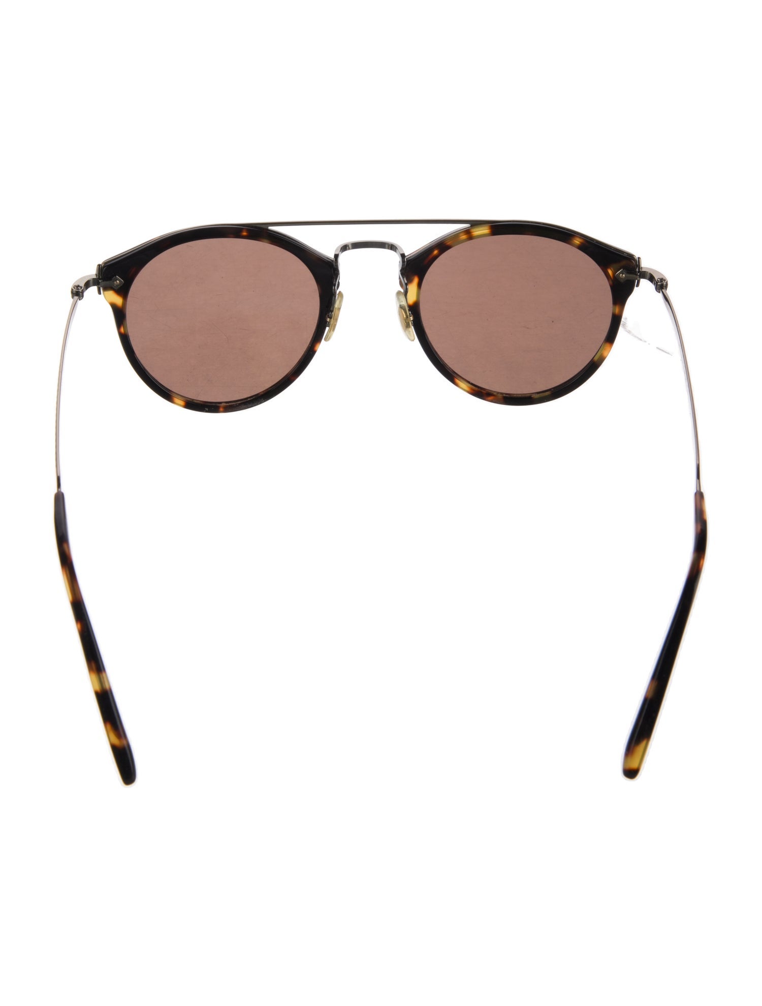Oliver Peoples Round Tinted Sunglasses