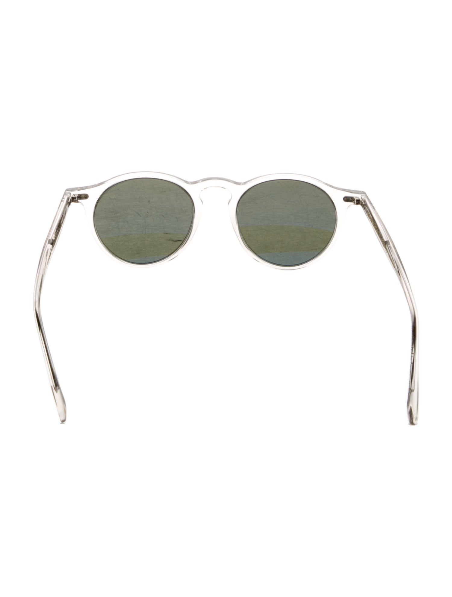 Oliver Peoples Round Tinted Sunglasses