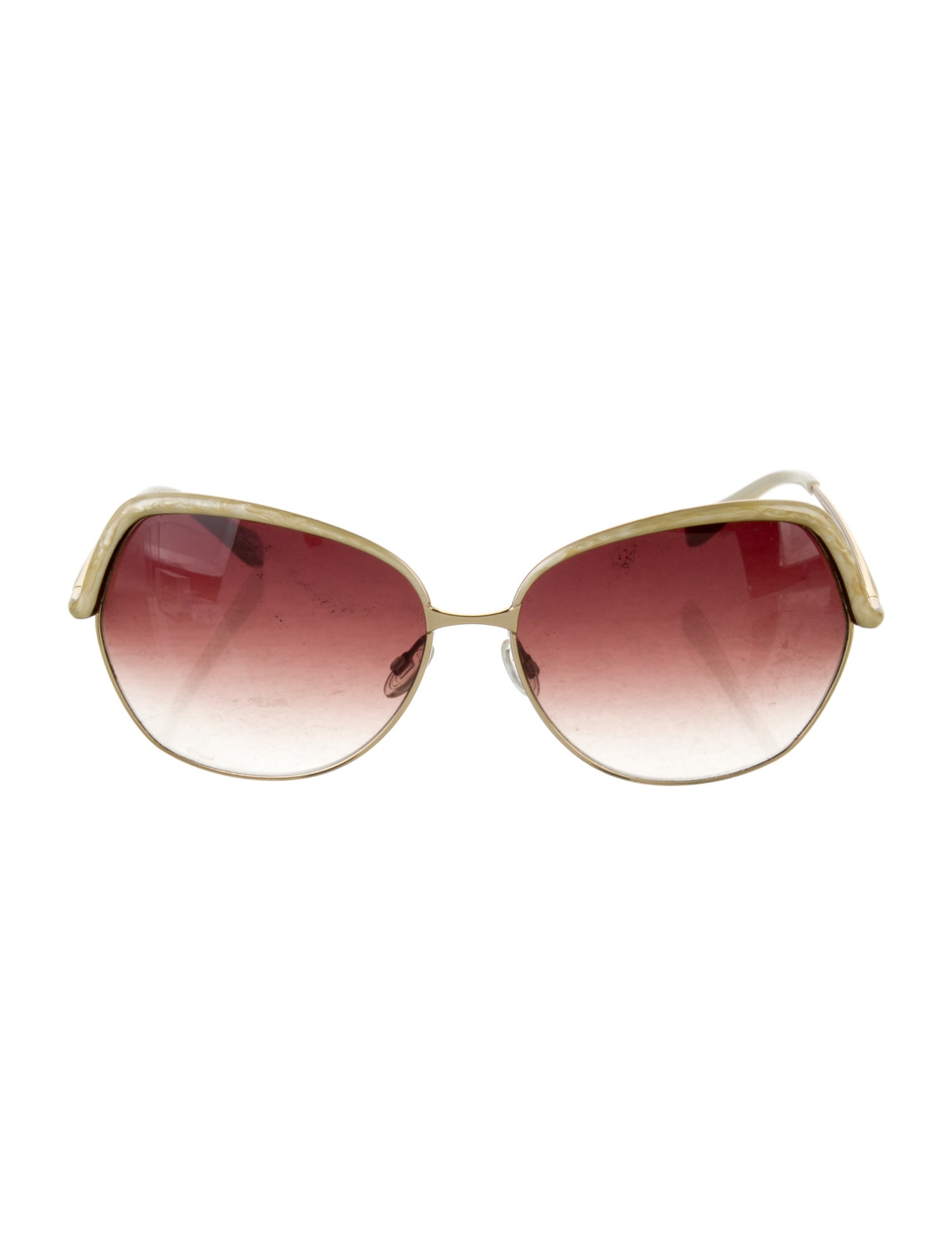Oliver Peoples Oversize Gradient Sunglasses