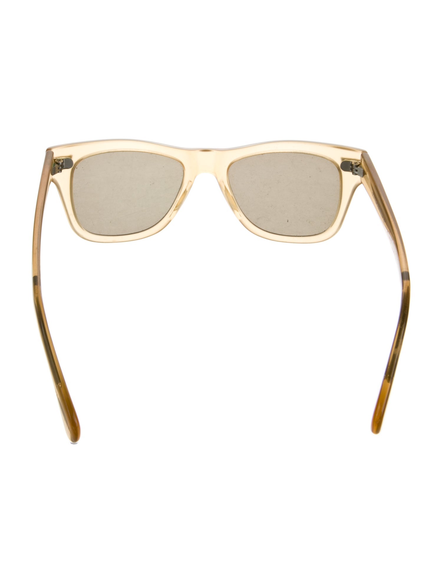 Oliver Peoples Wayfarer Tinted Sunglasses