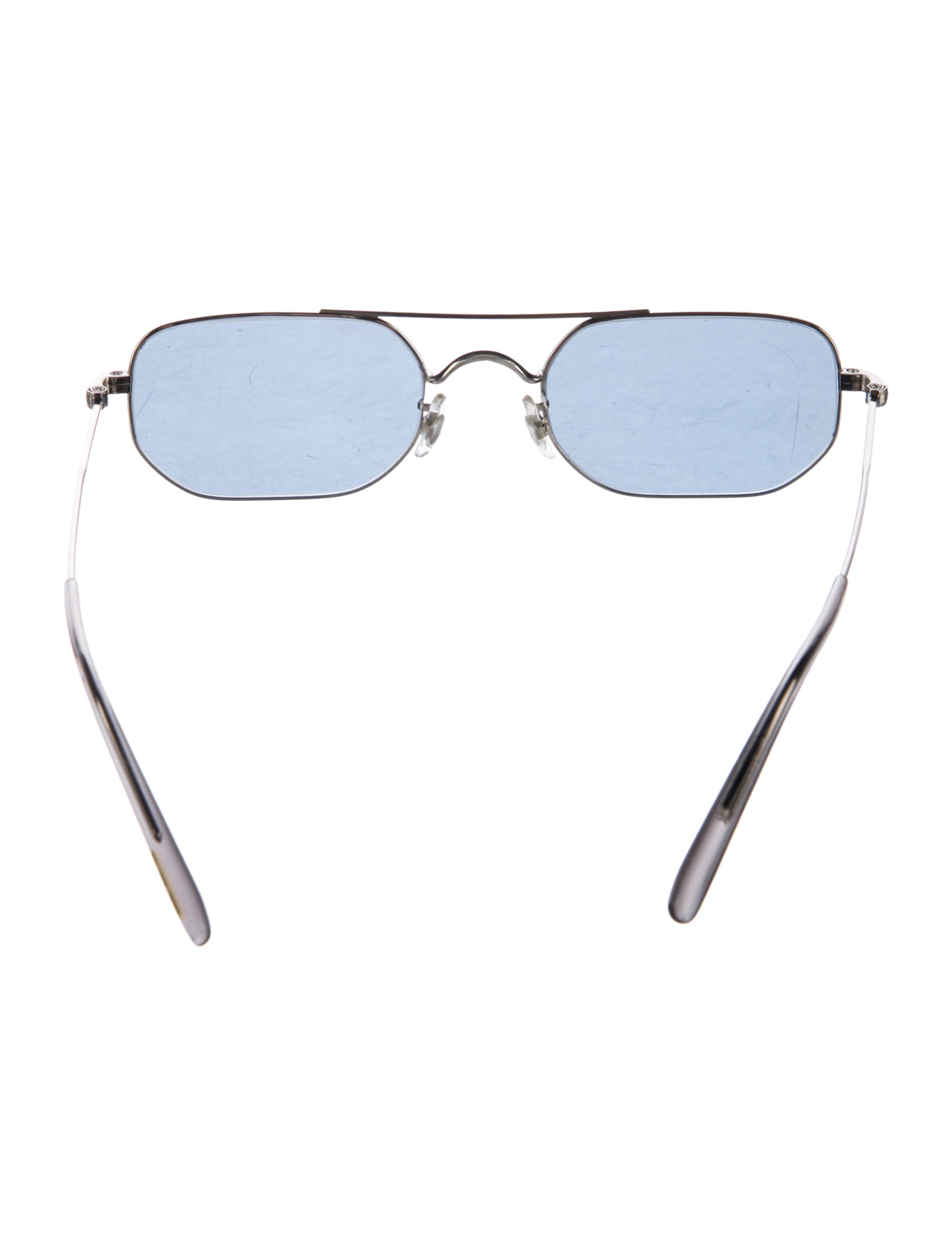 Oliver Peoples Indio Aviator Sunglasses