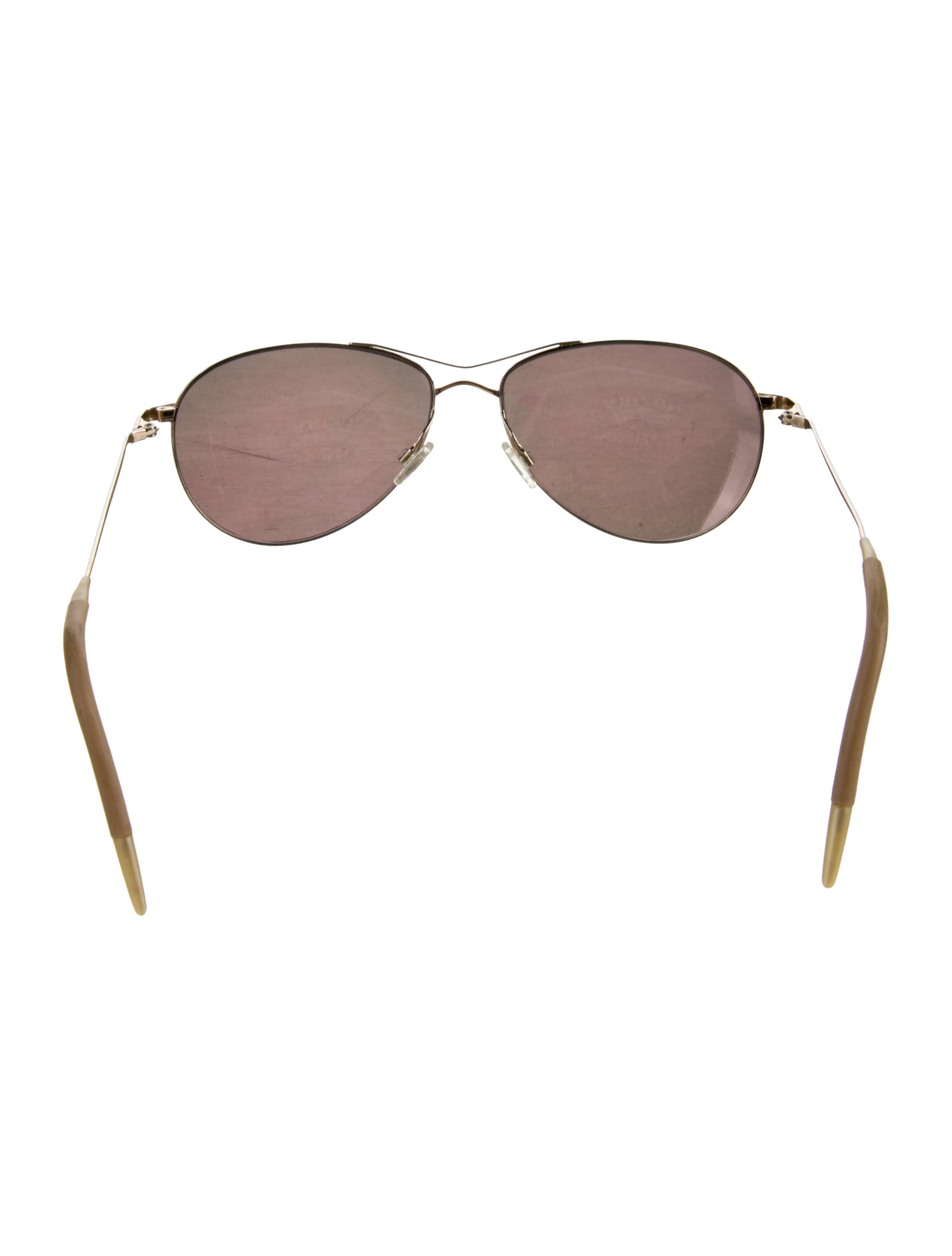 Oliver Peoples 478573 Aviator Sunglasses