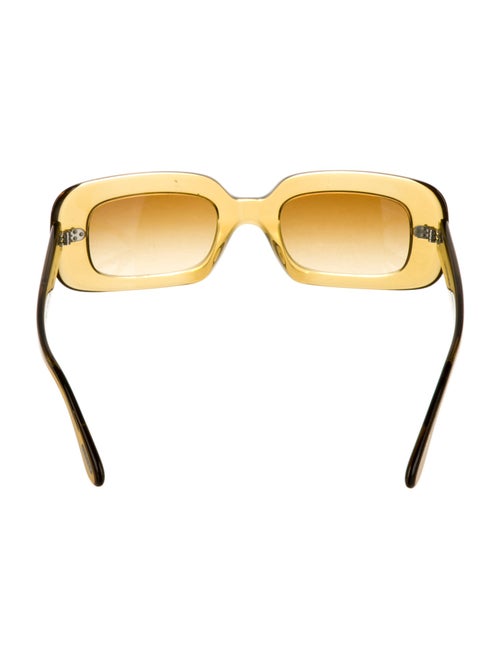 Oliver Peoples Square Tinted Sunglasses