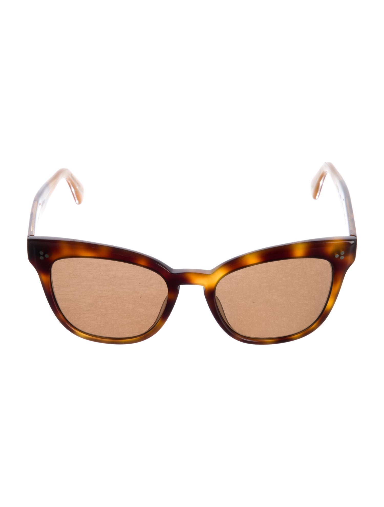 Oliver Peoples Wayfarer Tinted Sunglasses
