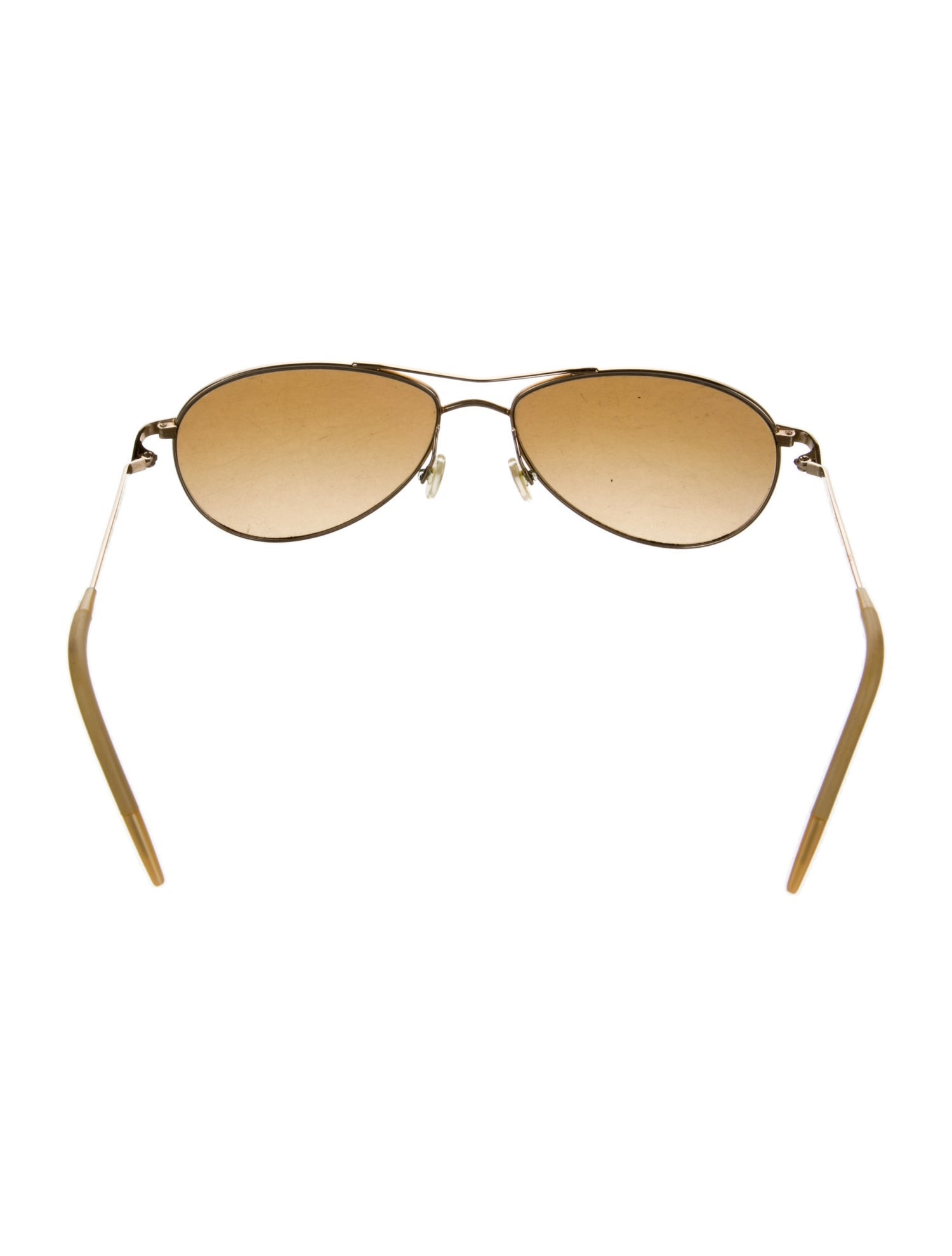 Oliver Peoples Aviator Tinted Sunglasses