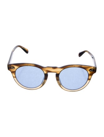 Oliver Peoples Round Tinted Sunglasses