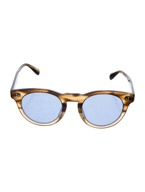 Oliver Peoples Round Tinted Sunglasses