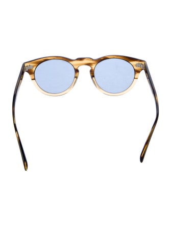 Oliver Peoples Round Tinted Sunglasses