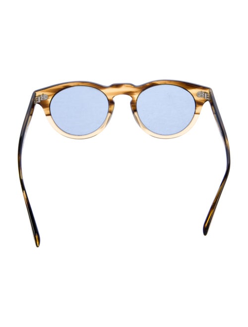 Oliver Peoples Round Tinted Sunglasses